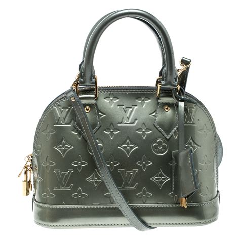 louis vuitton alma vernis green|louis vuitton alma monogram.